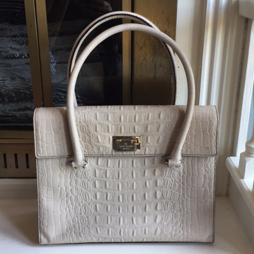🎁 Kate Spade Grey Tote Purse 🎁
